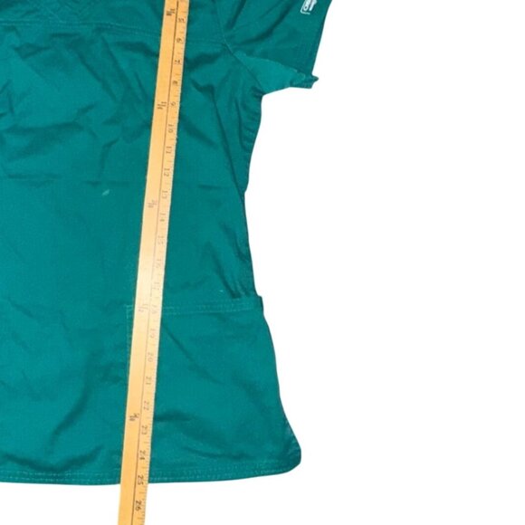 Cherokee Workwear Womens Scrub Set S Teal Polyester/Rayon/Spandex Medical Unifor - Picture 9 of 16